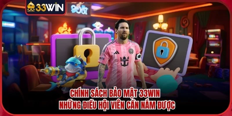 Chính Sách Bảo Mật 33WIN - Những Điều Hội Viên Cần Nắm Được